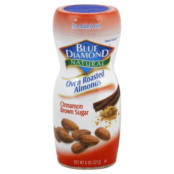 Blue Diamond Oven Roasted Cinnamon Brown Sugar Almonds Shop Blue