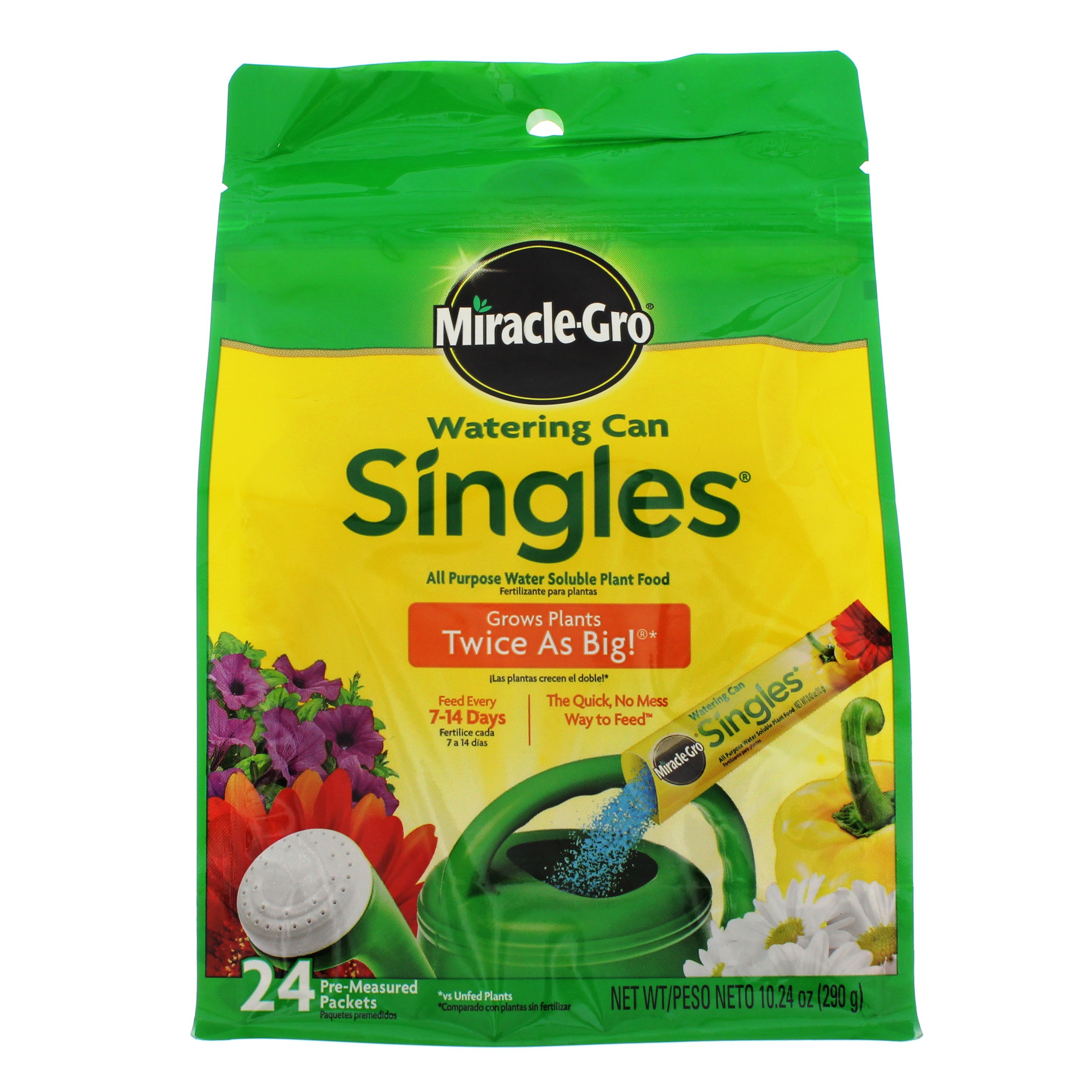 MiracleGro Watering Can Singles Shop Fertilizer at HEB
