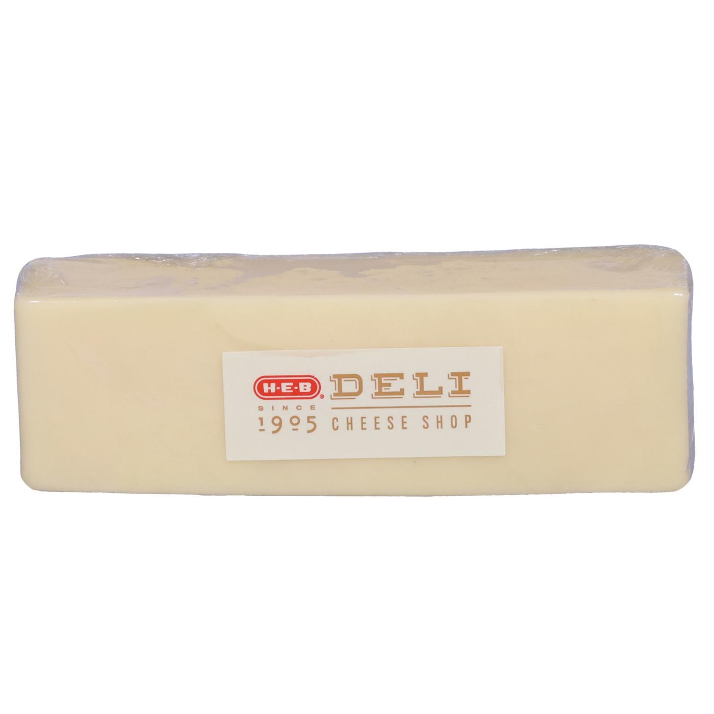 H-E-B Deli Artisan Aged White Cheddar Cheese; image 2 of 2