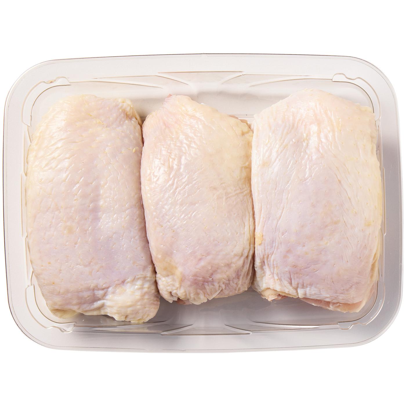 Central Market Organic Air-Chilled Bone In Chicken Thighs; image 2 of 4