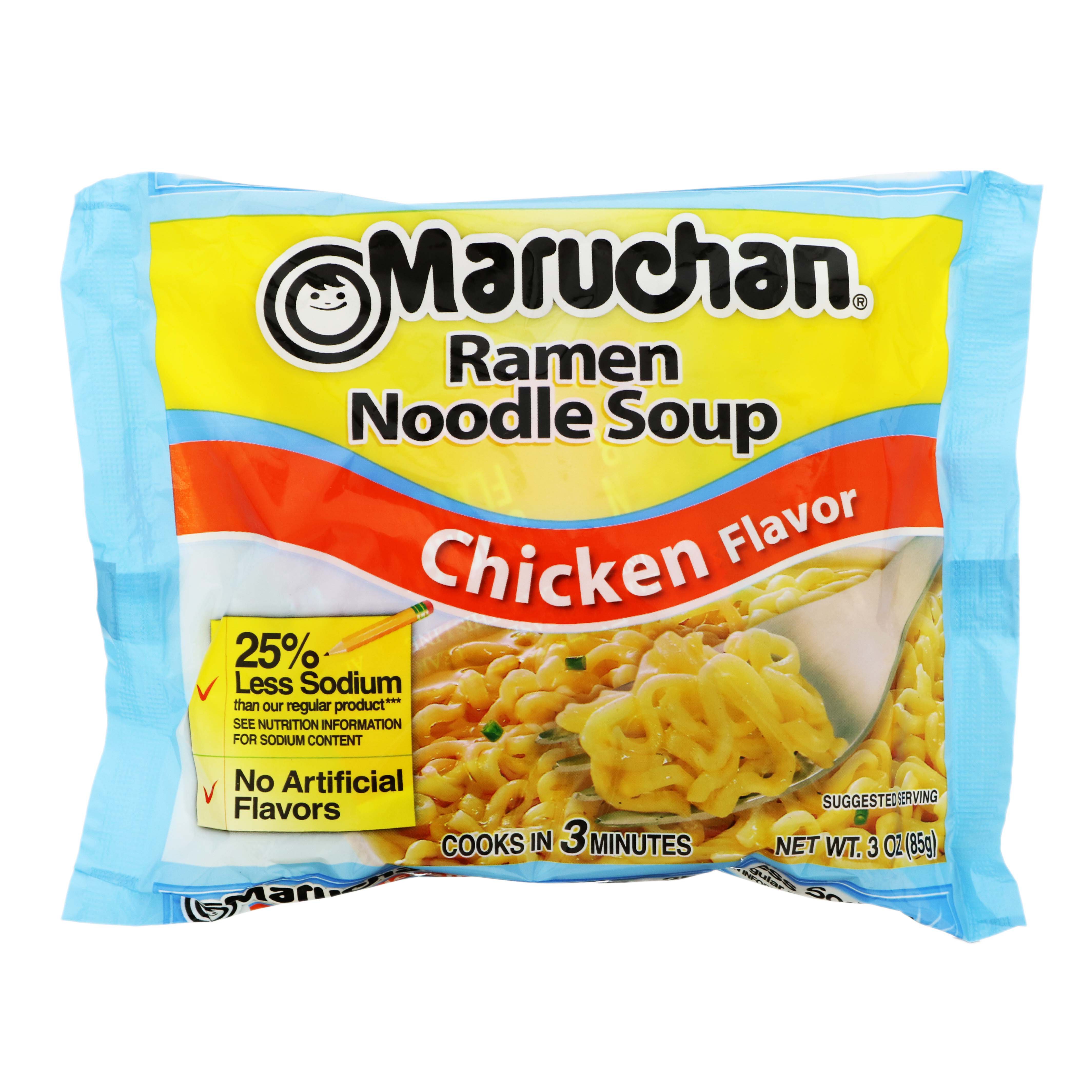 Maruchan Chicken Ramen Noodle Soup Less Sodium Shop Soups Chili At H E B