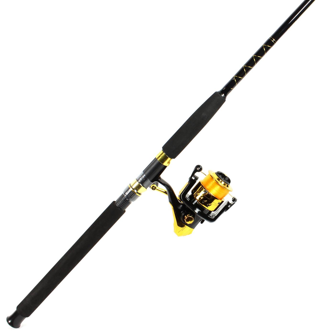Master 7' 2 Piece Saltwater Spinning Combo Rod - Shop Fishing at H-E-B
