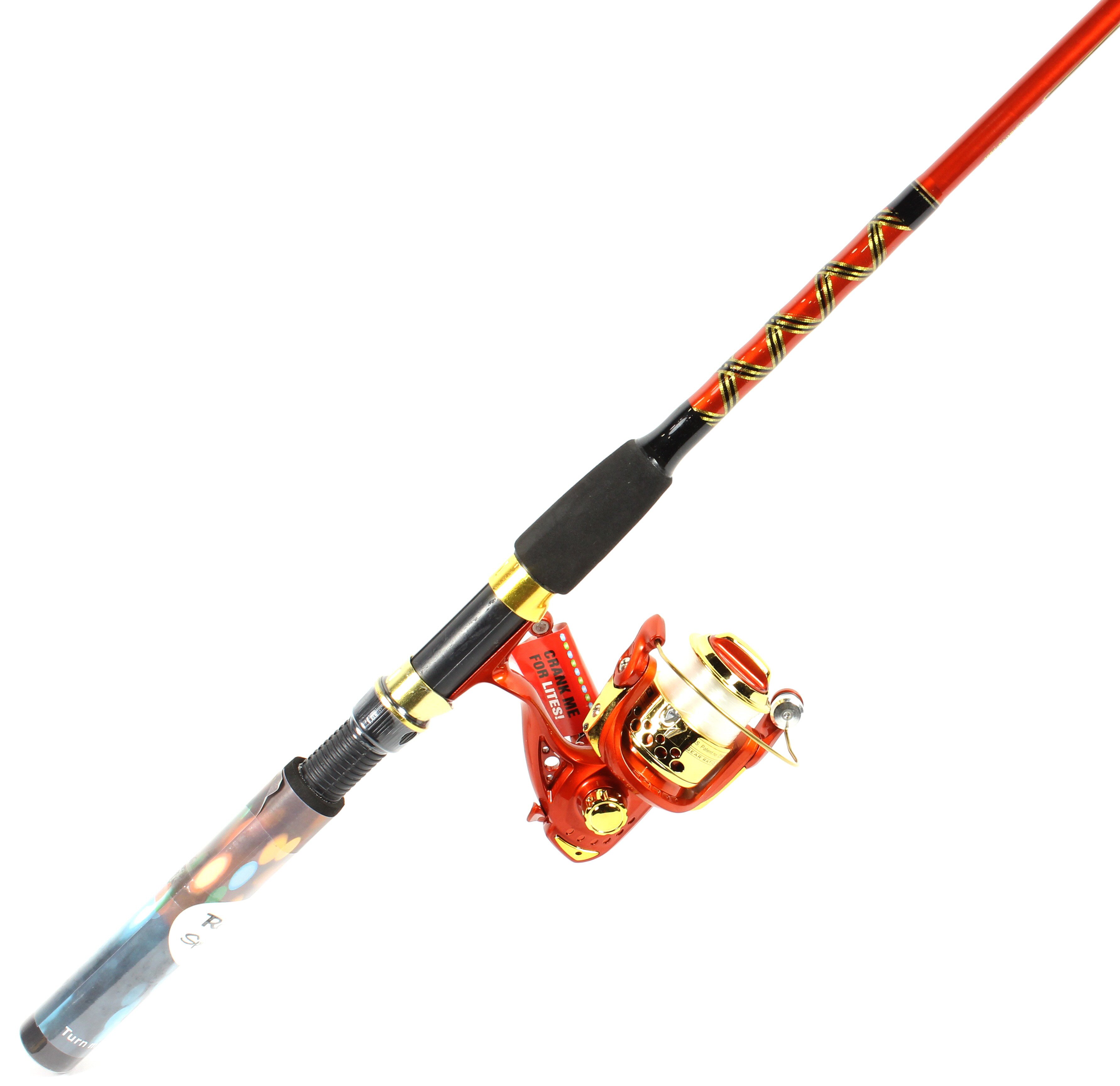 Cam's Orange Poseidon 6'2 Spinning Rod and Reel Combo – Cam's CRAPPIE  HOLE TACKLE & APPAREL