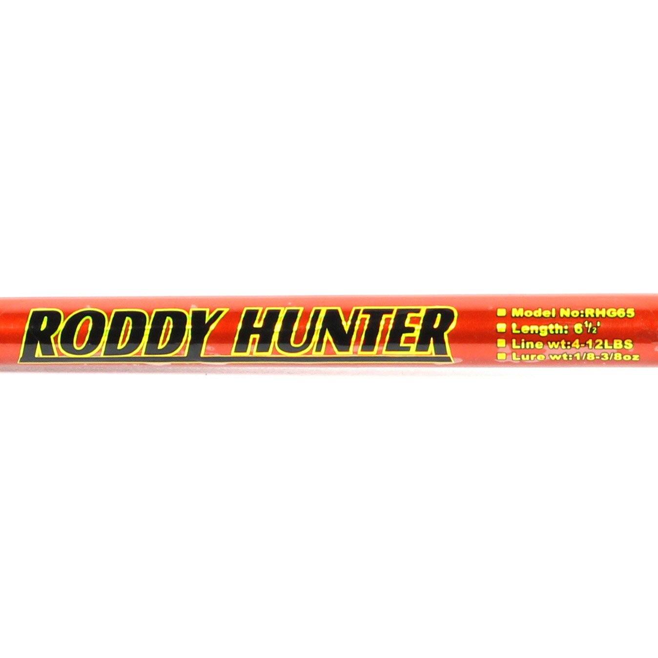 Master 6' 6 Medium Orange Roddy Hunter Lite Spinning Combo Rod