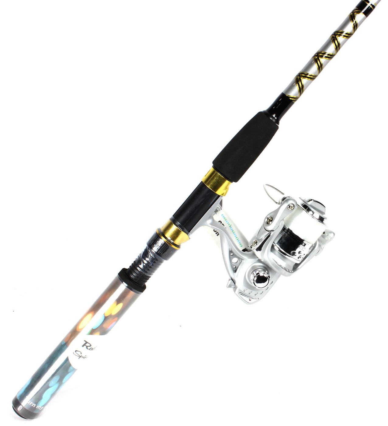 Master 6' 6'' Silver Lite Spinning Combo Rod - Shop Fishing at H-E-B