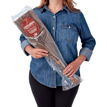 Floral Cinnamon Scented Decorative Broom, 24"