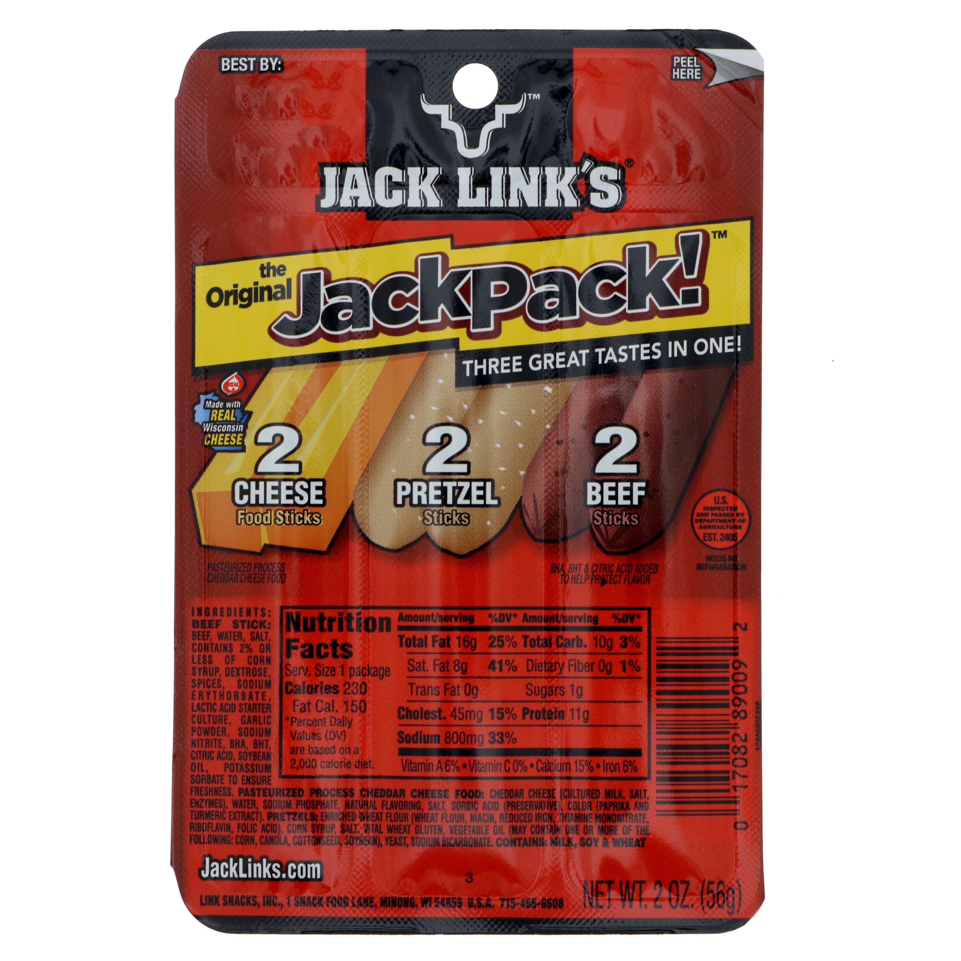 Jack Link's Premium Cuts The Original Jack Pack! Shop Jerky at HEB