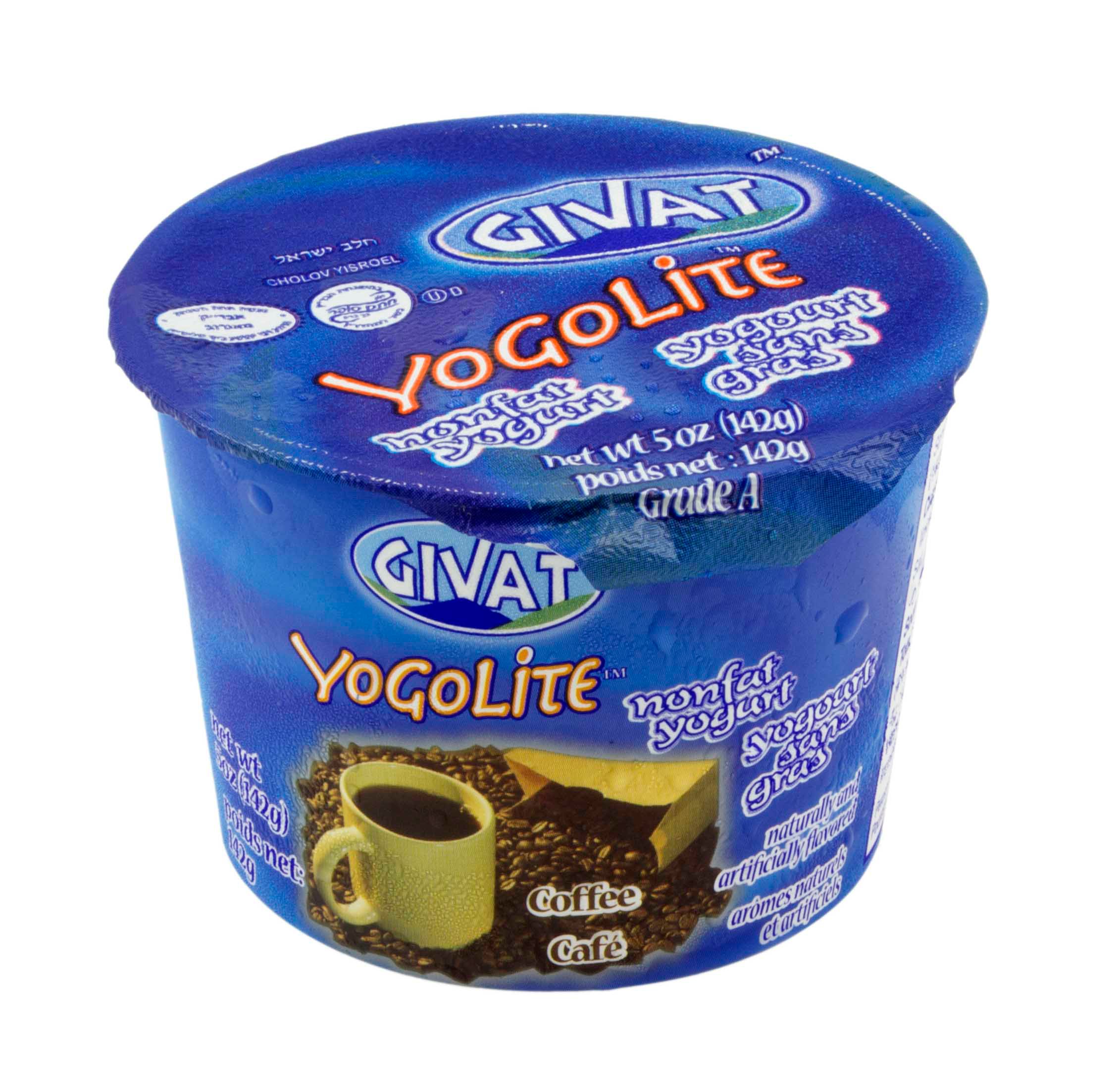 Givat Kosher Yogolite Coffee Yogurt Shop Yogurt at HEB