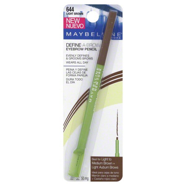 Maybelline Define-A-Brow Light Brown Eyebrow Pencil - Shop Brow Pencils ...