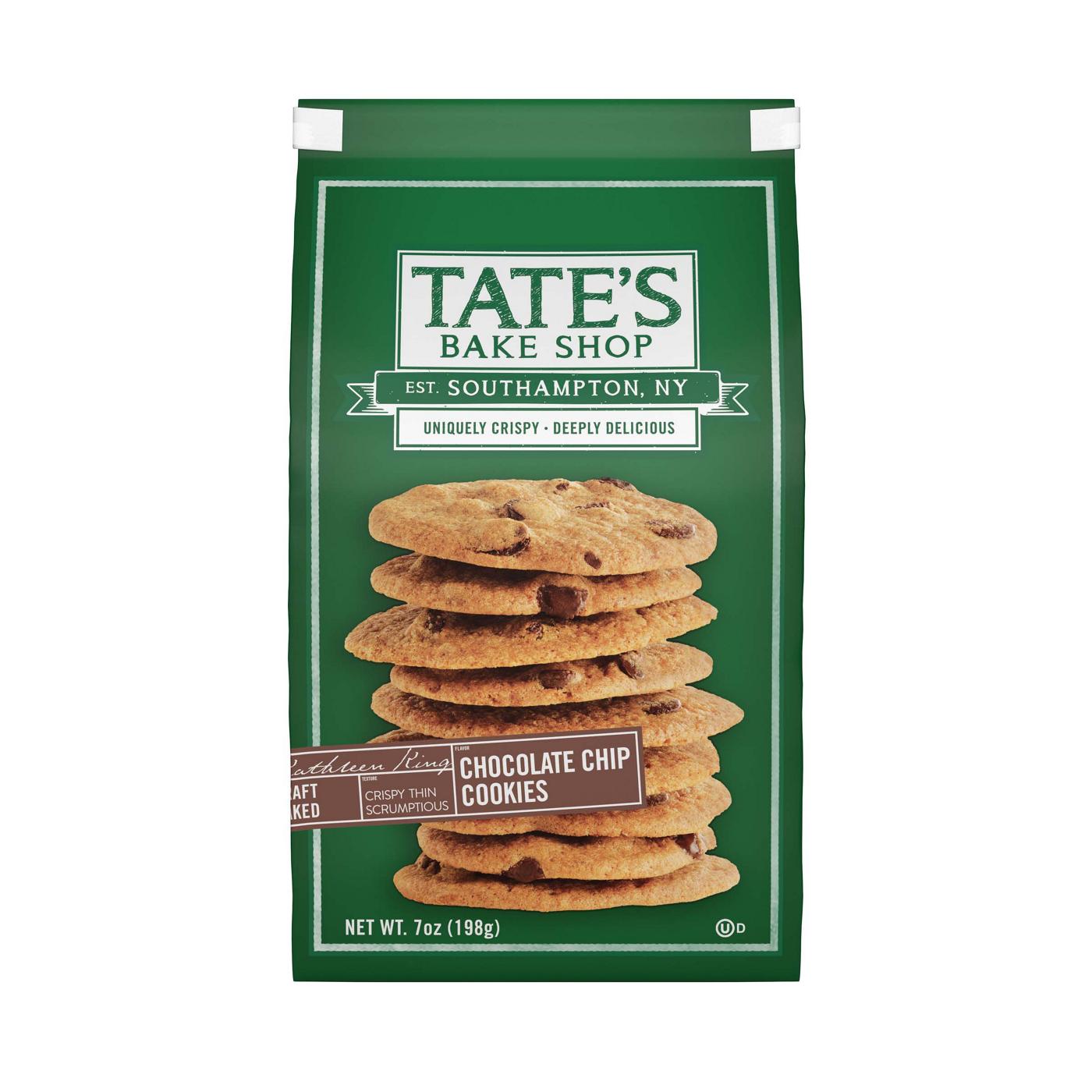 Tate's Bake Shop Chocolate Chip Cookies; image 1 of 8