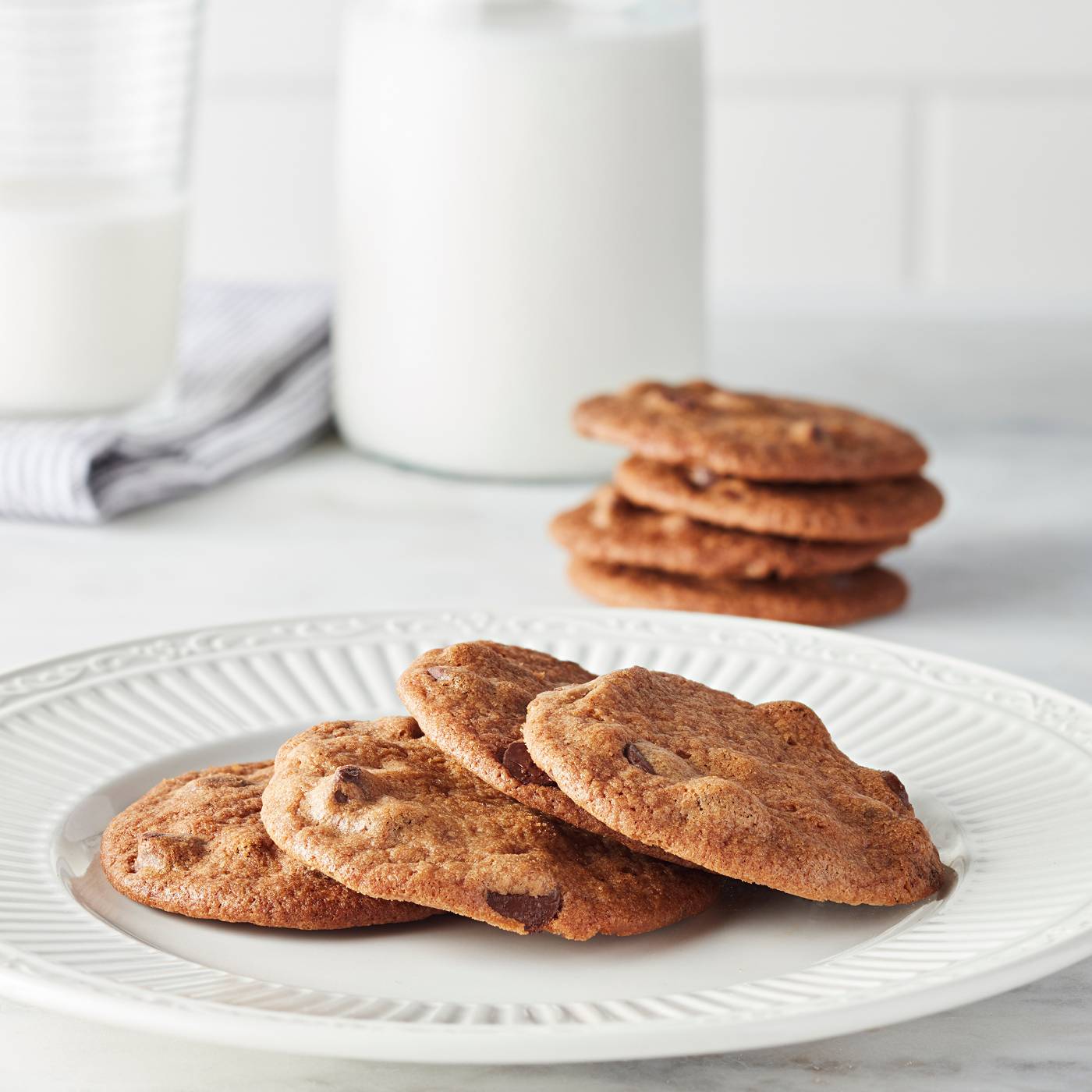 Tate's Bake Shop Chocolate Chip Cookies; image 3 of 8