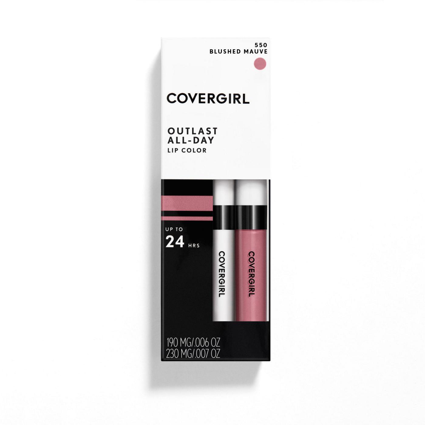 Covergirl Outlast All-Day Lipcolor - 550 Blushed Mauve; image 1 of 5