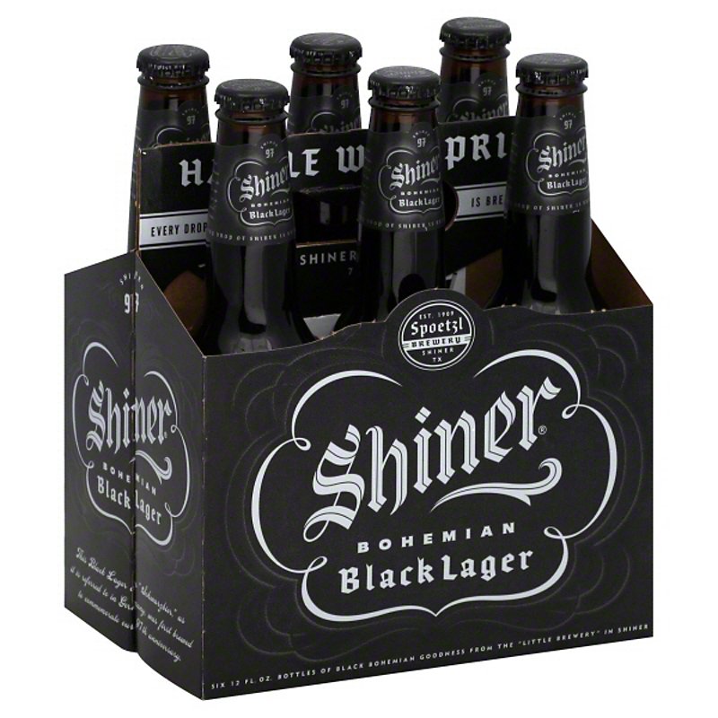 Spoetzl Brewing Shiner TEXAS SHINER BOHEMIAN BLACK LAGER Beer CROWN Bottle CAP 