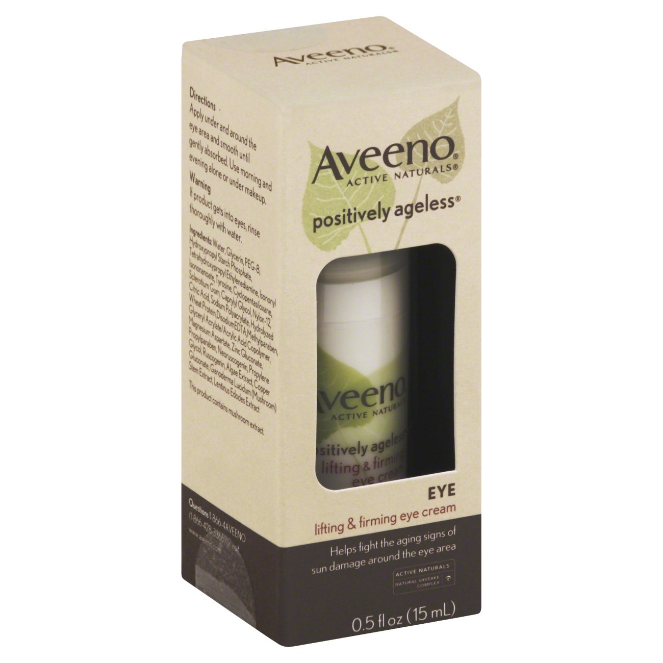 Aveeno Active Naturals Positively Ageless Firming Eye Cream Shop