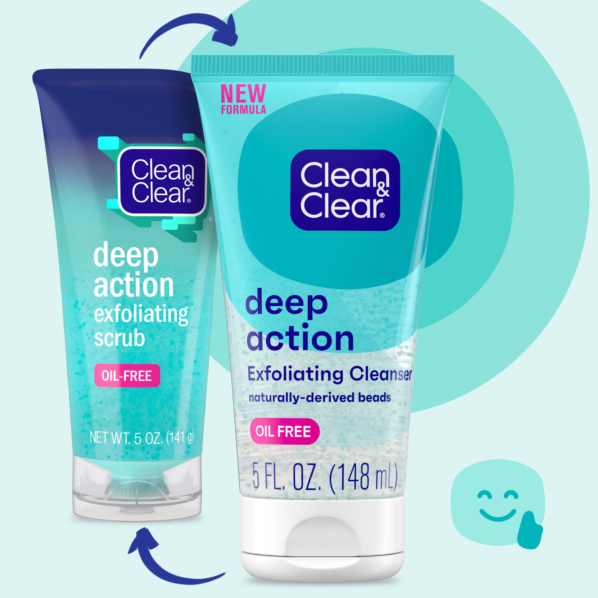 Clean & Clear Essentials Foaming Facial Cleanser - Shop Facial Cleansers &  Scrubs at H-E-B