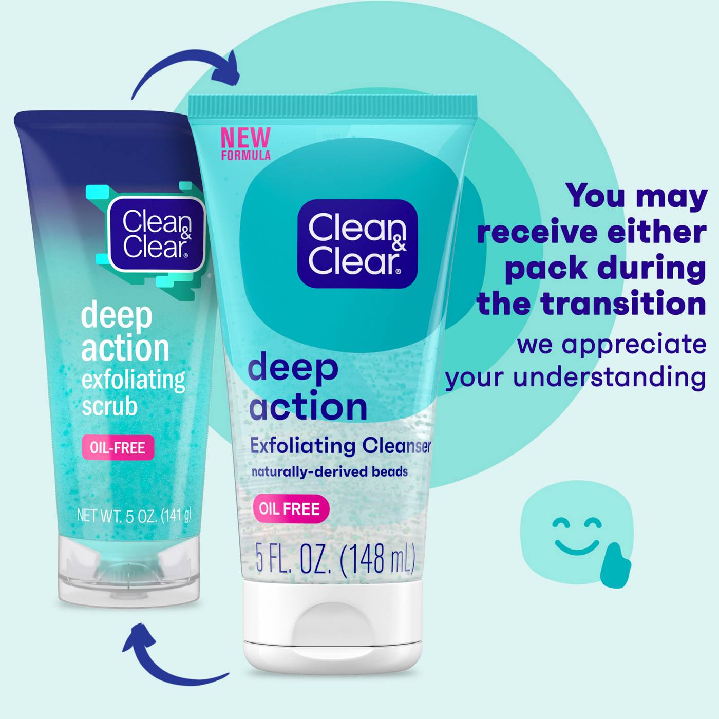 Clean & Clear Deep Action Exfoliating Scrub; image 4 of 8