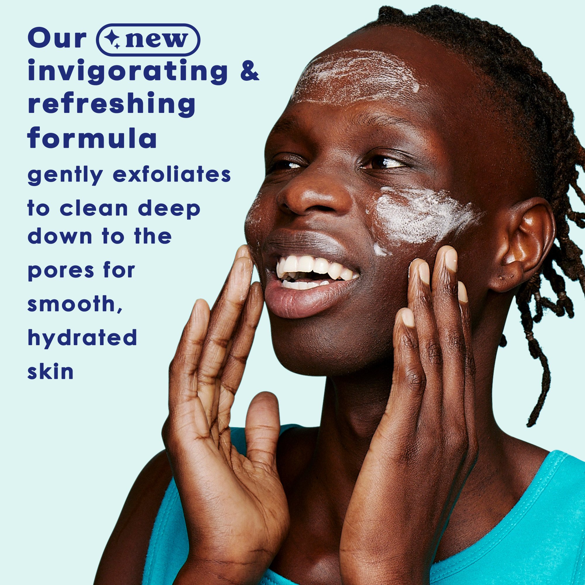 Clean & Clear Oil-free Deep Action Exfoliating Facial Scrub For