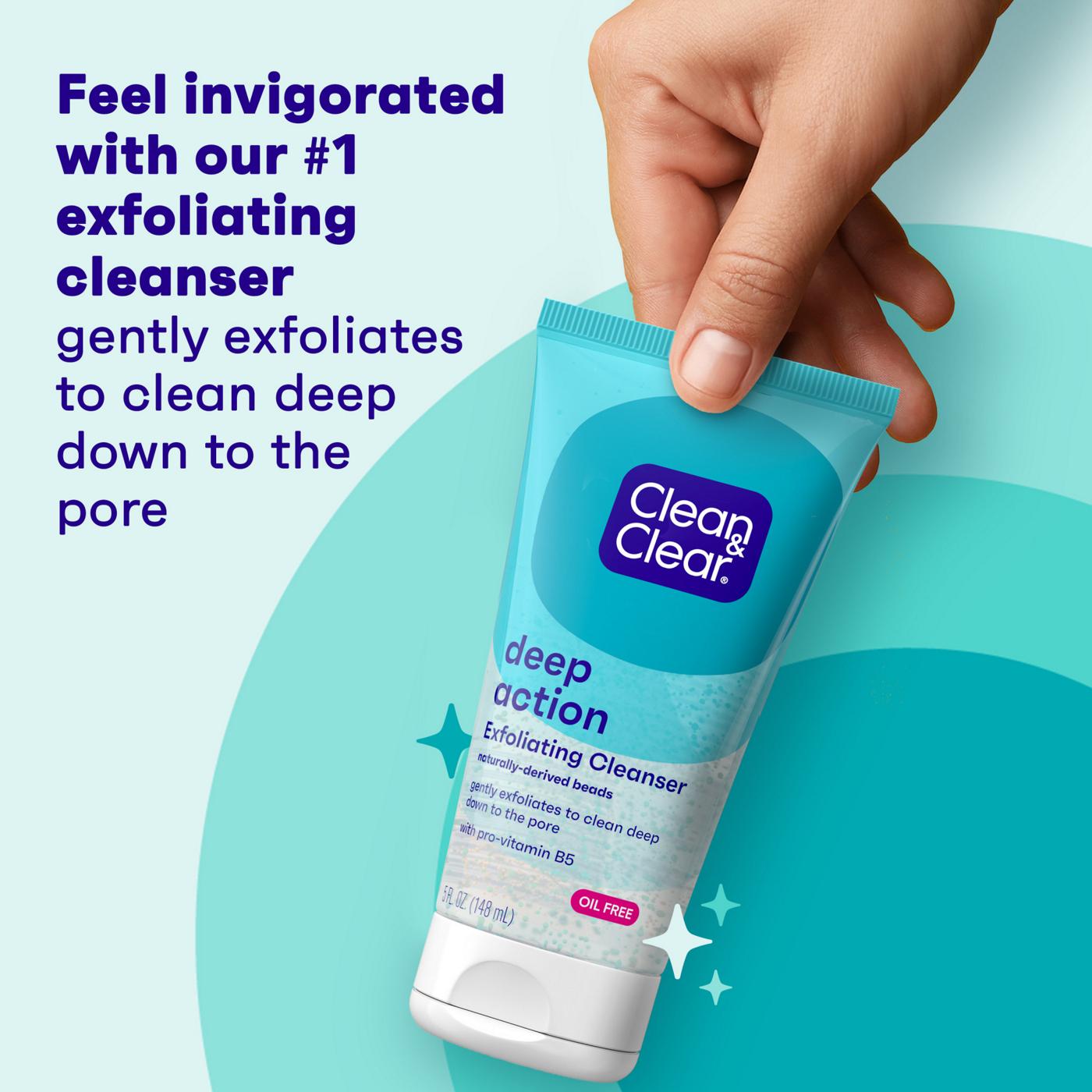 Clean & Clear Deep Action Exfoliating Scrub; image 8 of 8