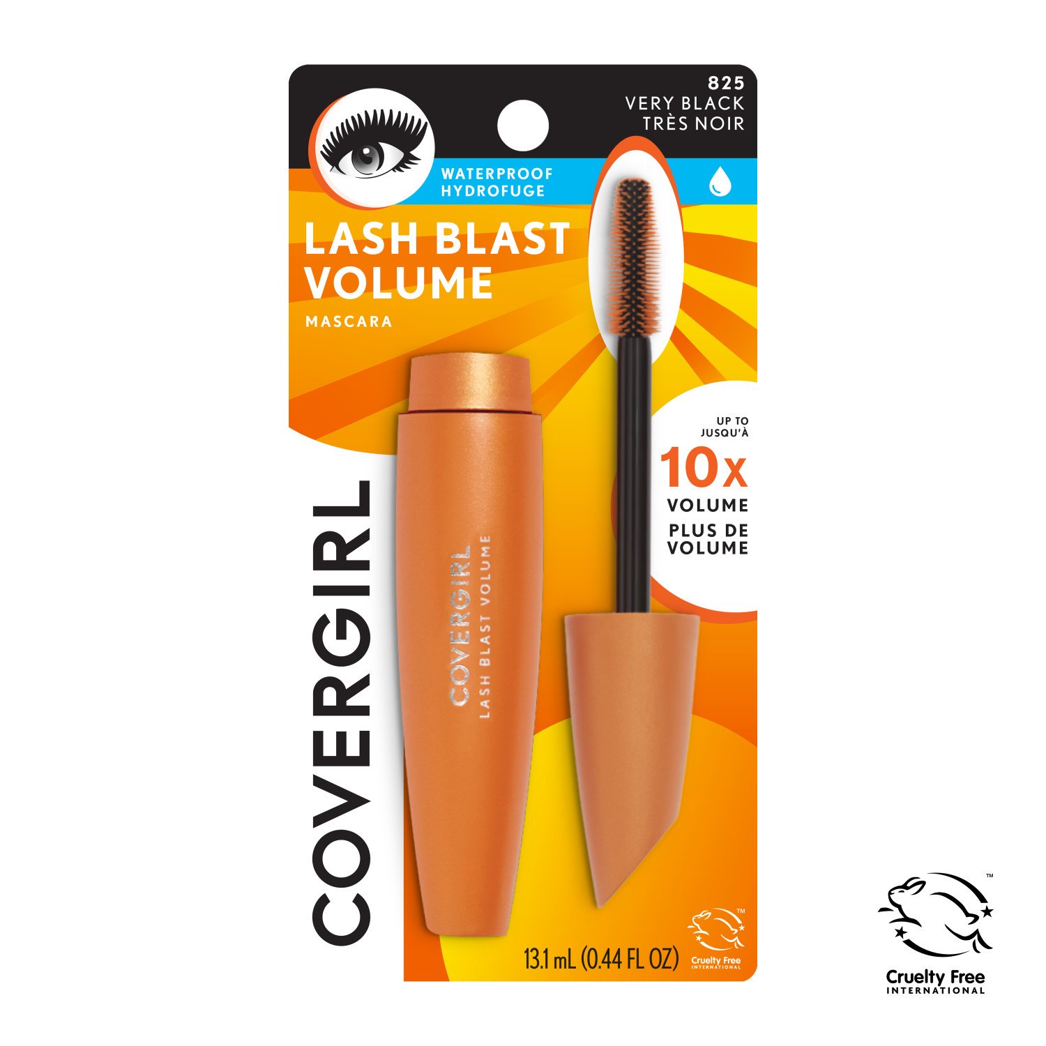 Covergirl LashBlast Very Black 825 Waterproof Volume Mascara Shop