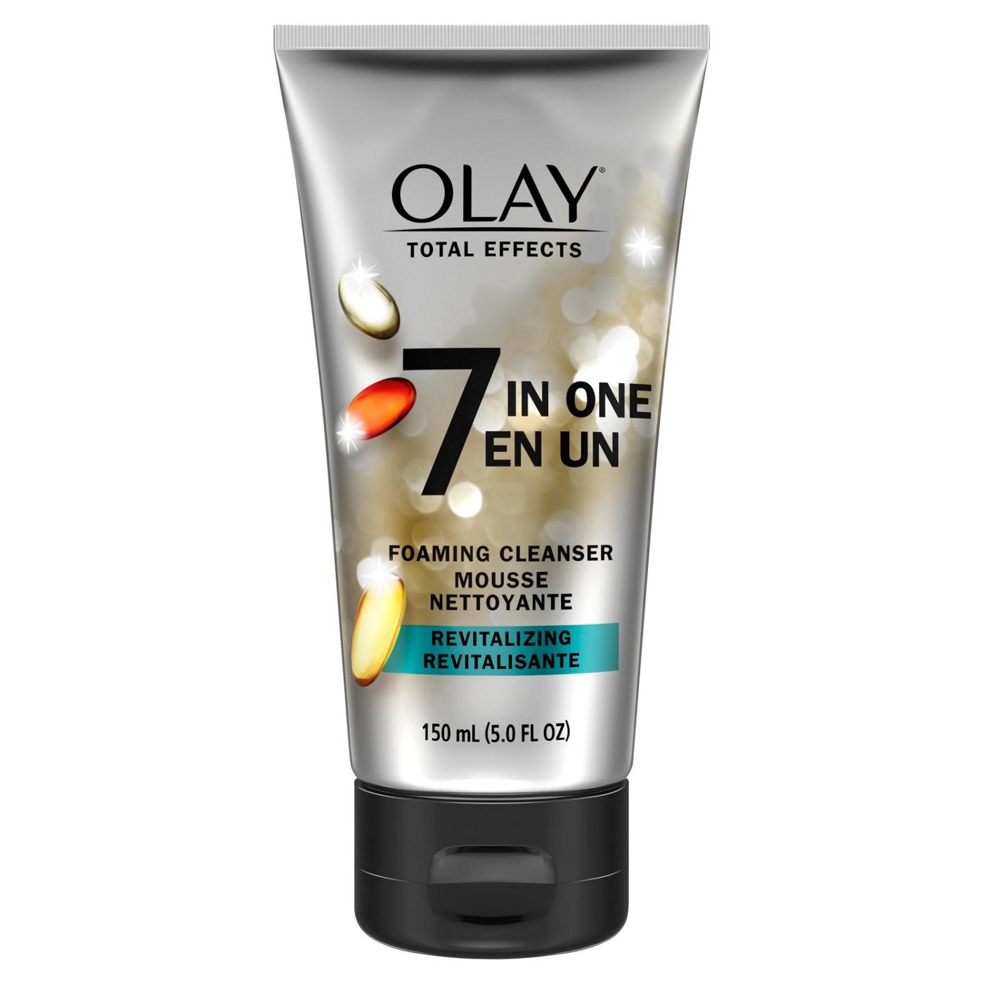 Olay Total Effects 7 In One Revitalizing Foaming Facial Cleanser; image 4 of 10