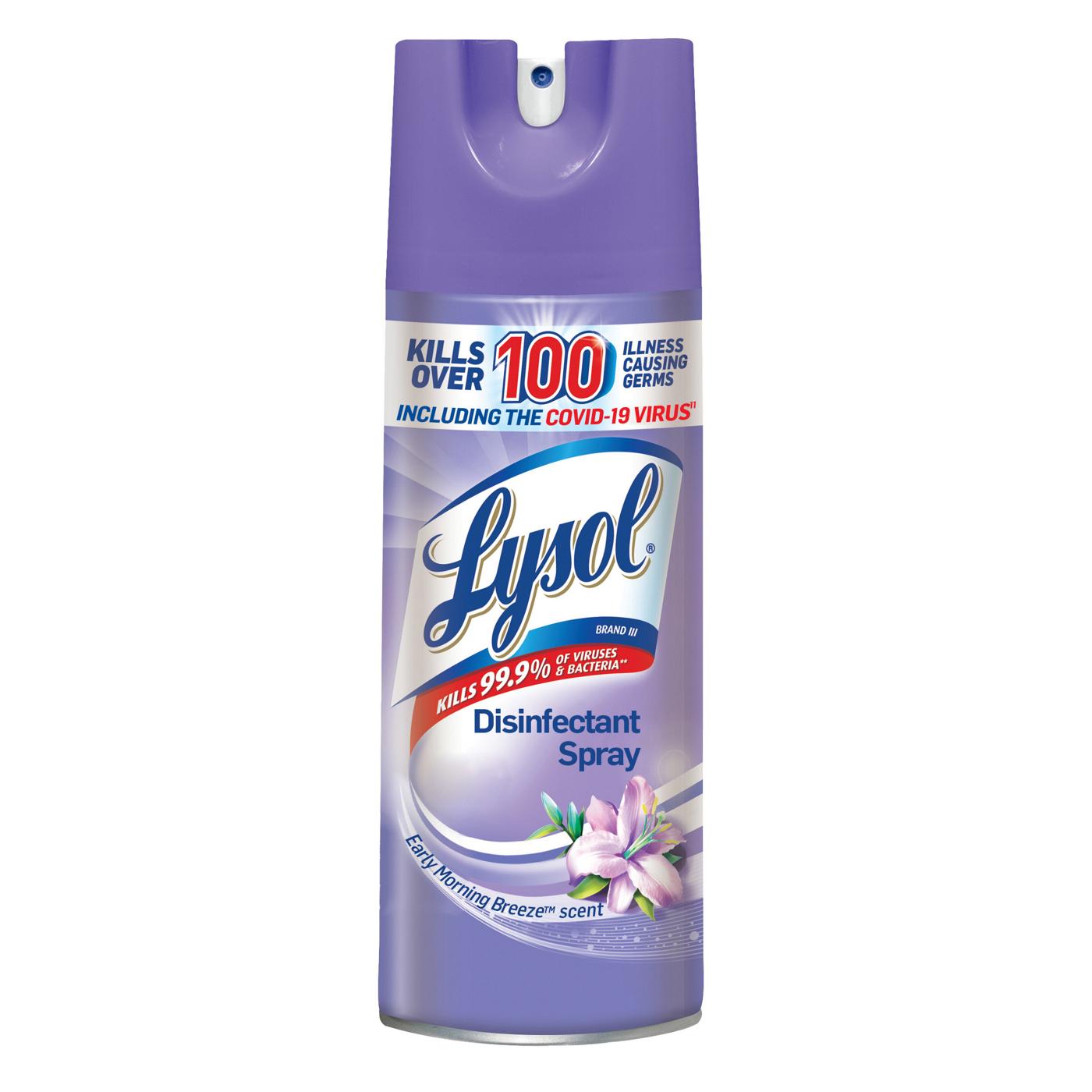 Lysol Early Morning Breeze Scent Disinfectant Spray; image 1 of 6