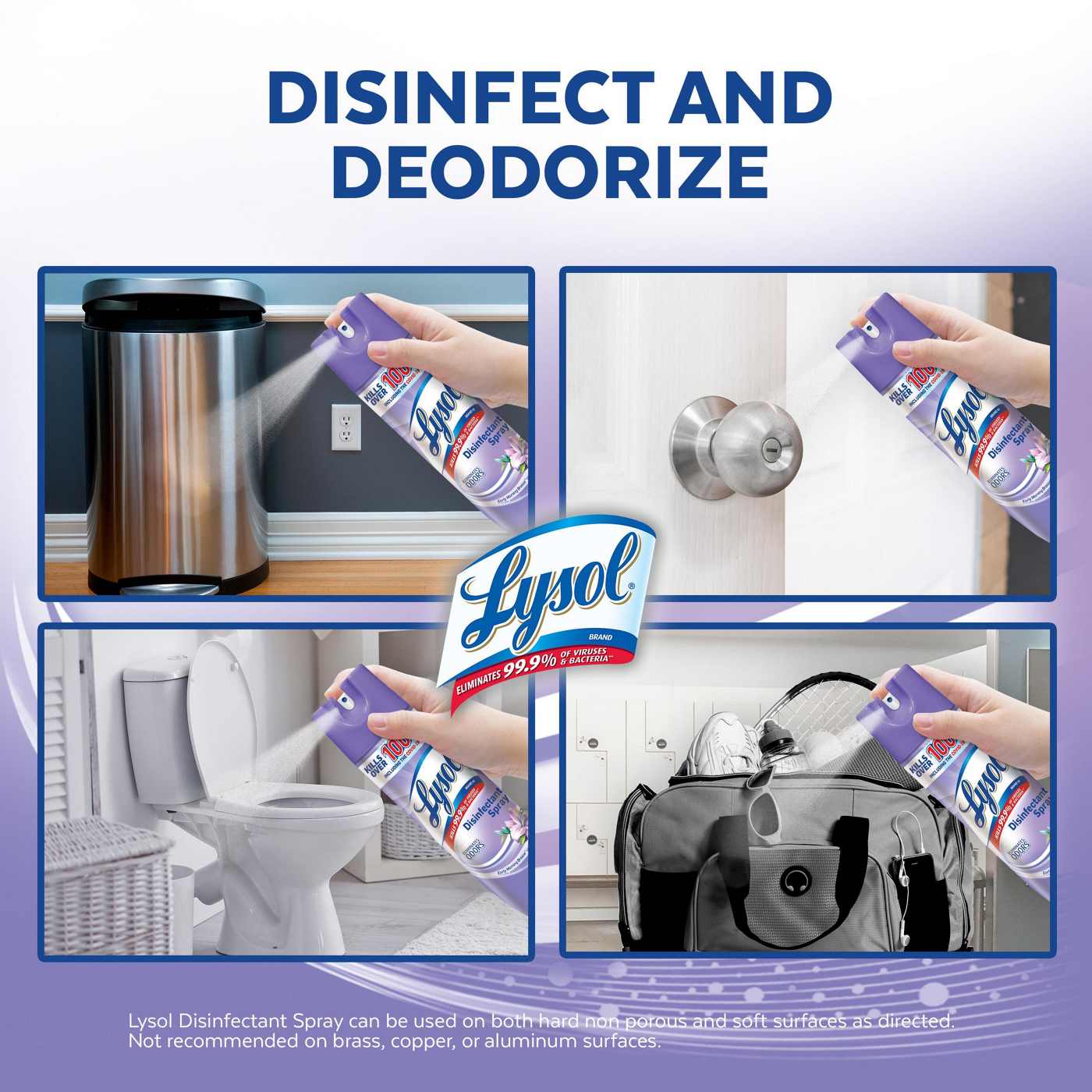 Lysol Disinfectant Spray - Early Morning Breeze; image 3 of 6