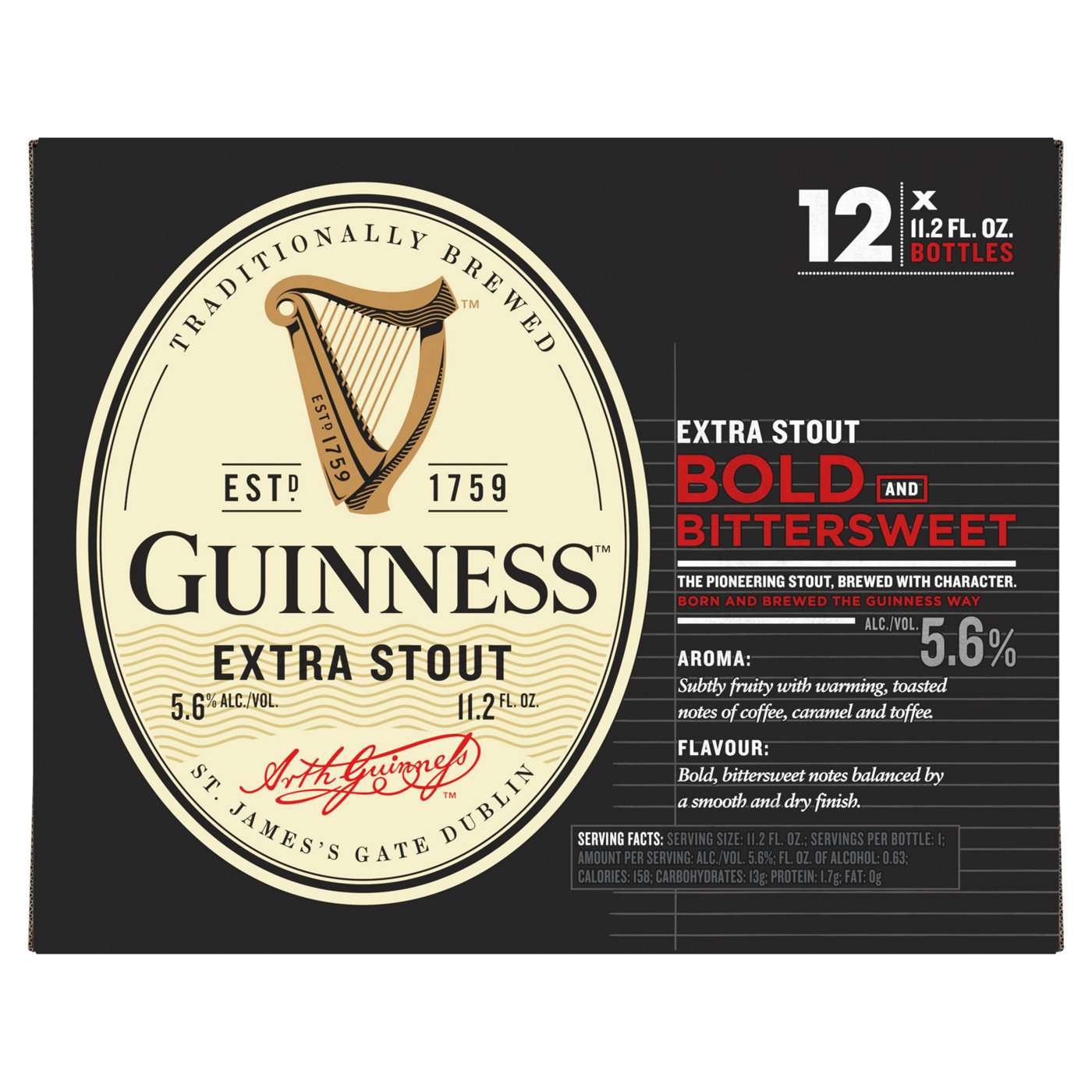 Guinness Extra Stout Beer; image 2 of 3