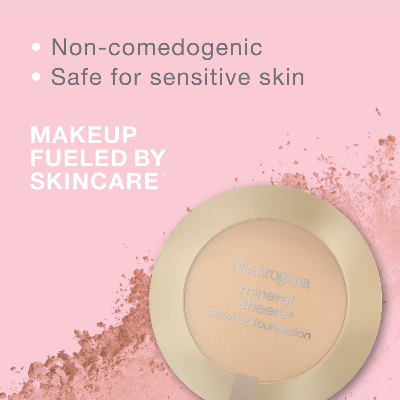Neutrogena Mineral Sheers Compact Powder Foundation 80 Tan; image 3 of 6