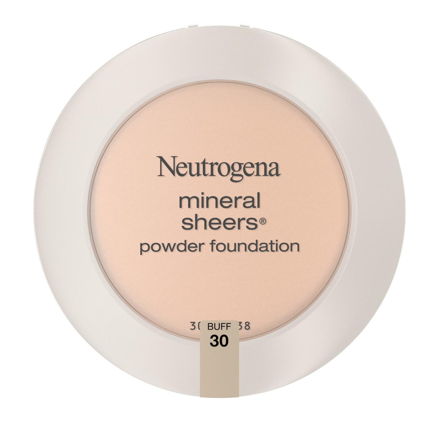 Neutrogena Mineral Sheers Compact Powder Foundation 30 Buff; image 1 of 6