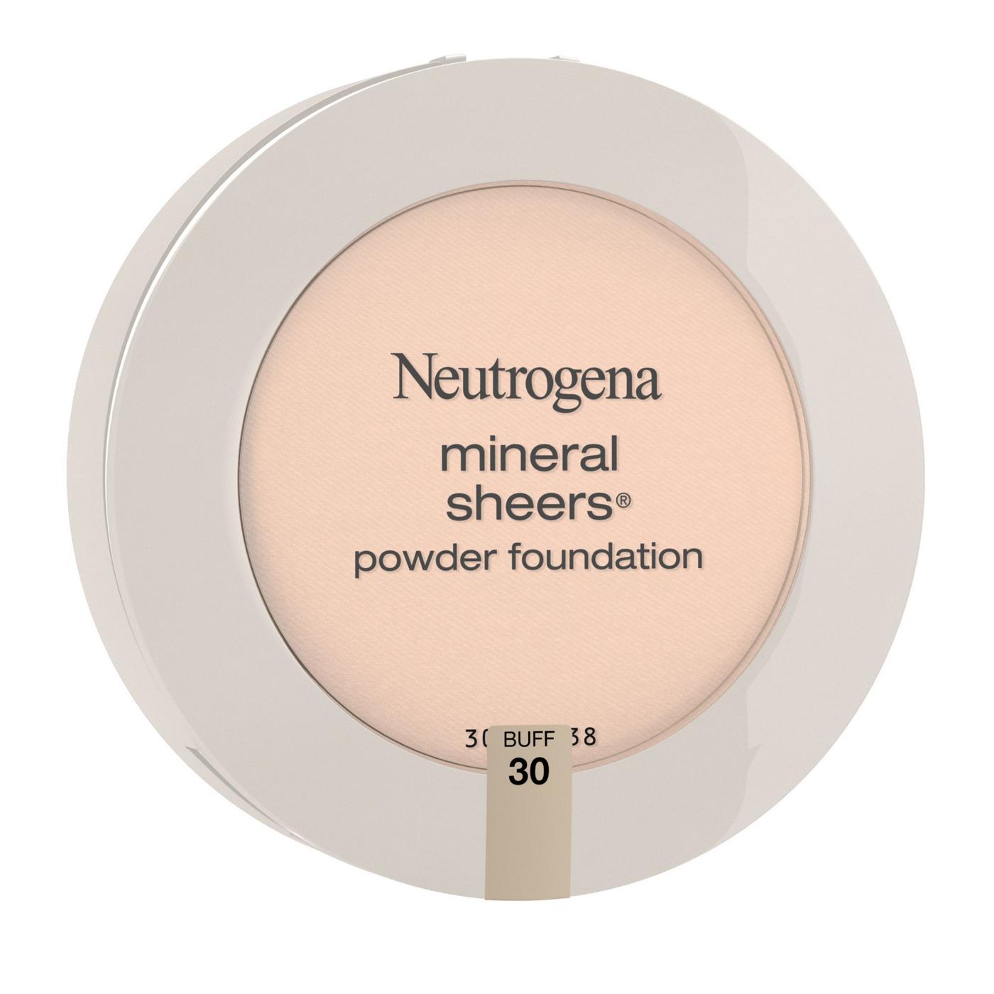 Neutrogena Mineral Sheers Compact Powder Foundation 30 Buff; image 4 of 6