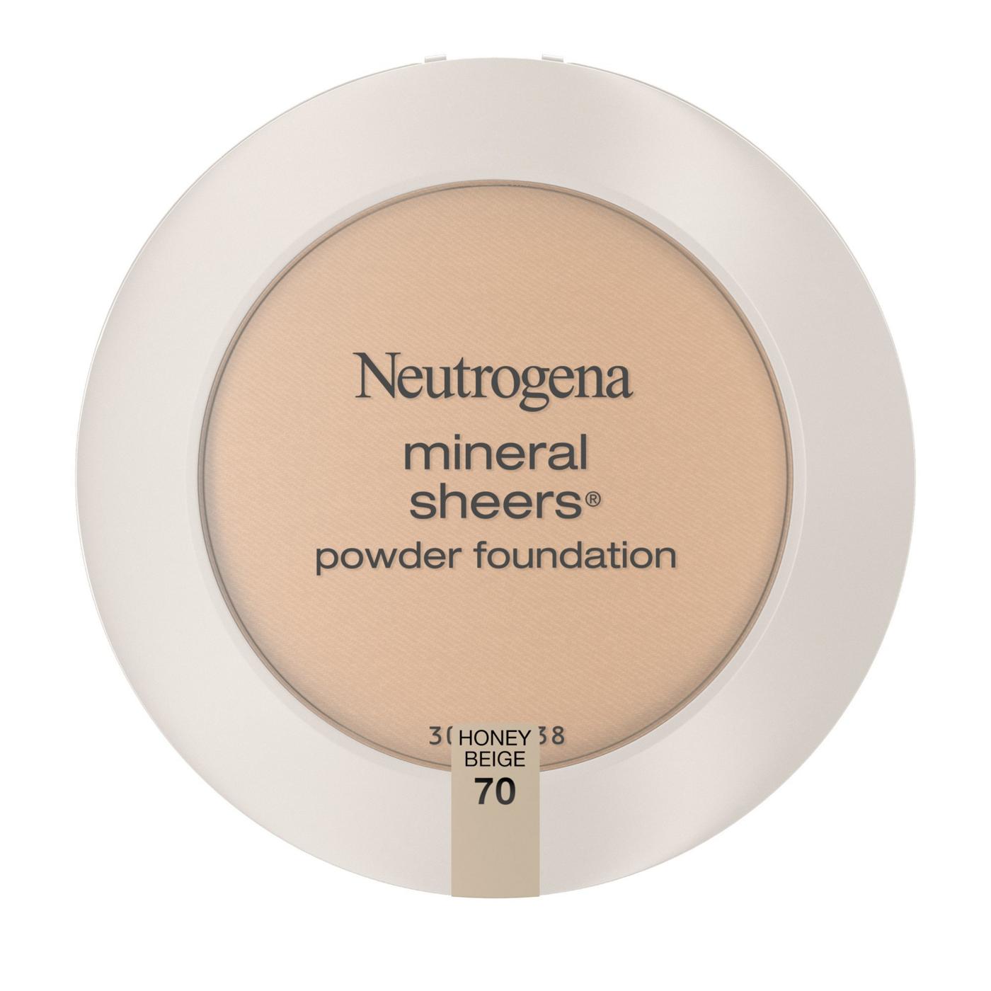 Neutrogena Mineral Sheers 70 Honey Beige Compact Powder Foundation; image 1 of 6