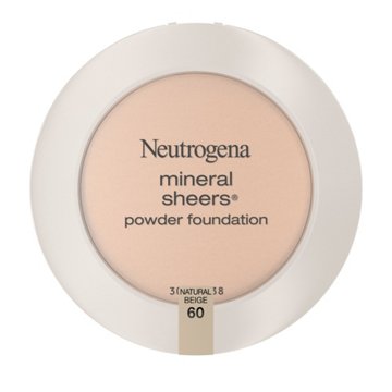 Neutrogena Mineral Sheers Powder Foundation - Natural Beige 60
