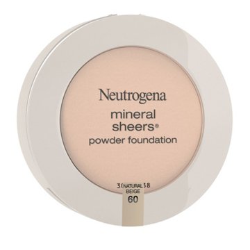 Neutrogena Mineral Sheers Powder Foundation - Natural Beige 60