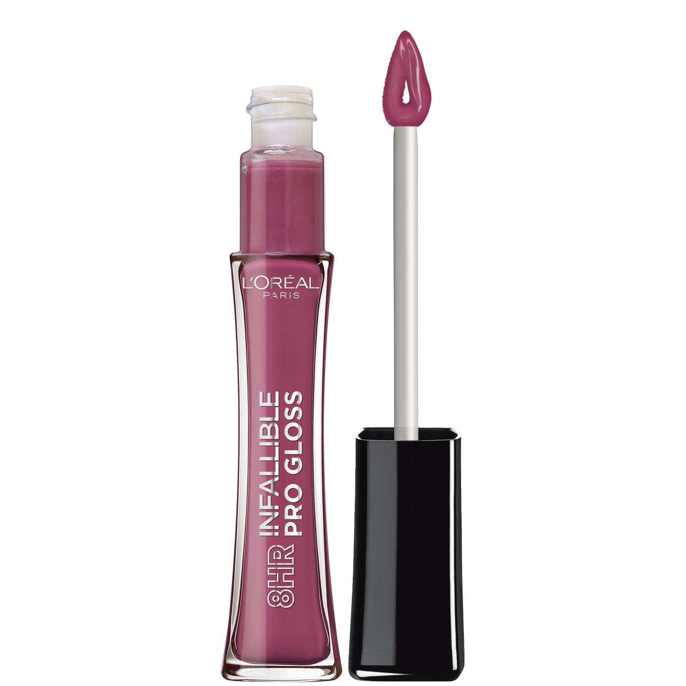 L'Oréal Paris Infallible 8 Hour Pro Lip Gloss - Undeniable Mauve - Shop ...