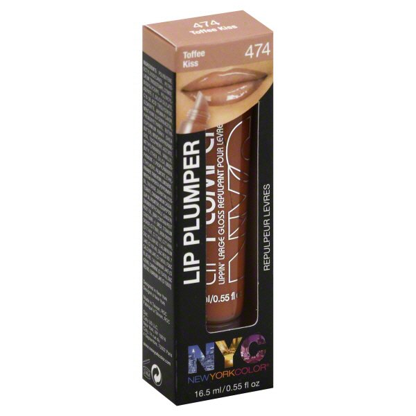 NYC Lip Plumper Toffee Kiss 474 Shop Makeup at HEB