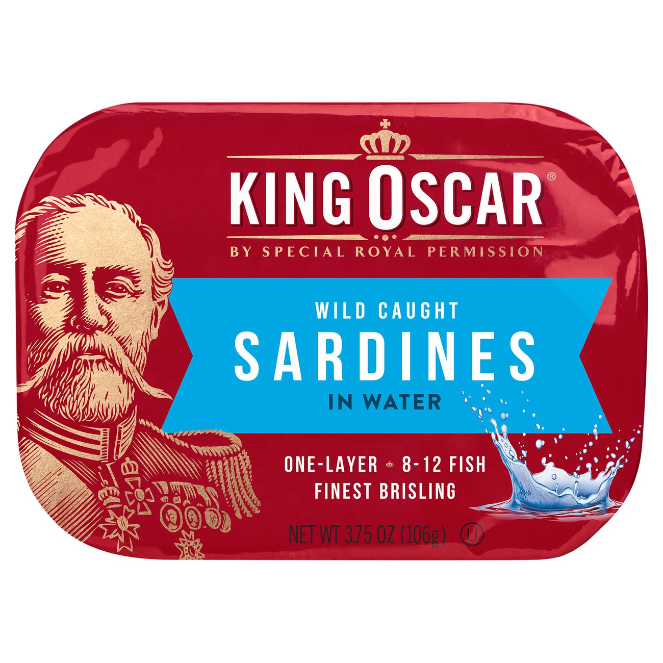 King Oscar Sardines In Water Shop Seafood at HEB