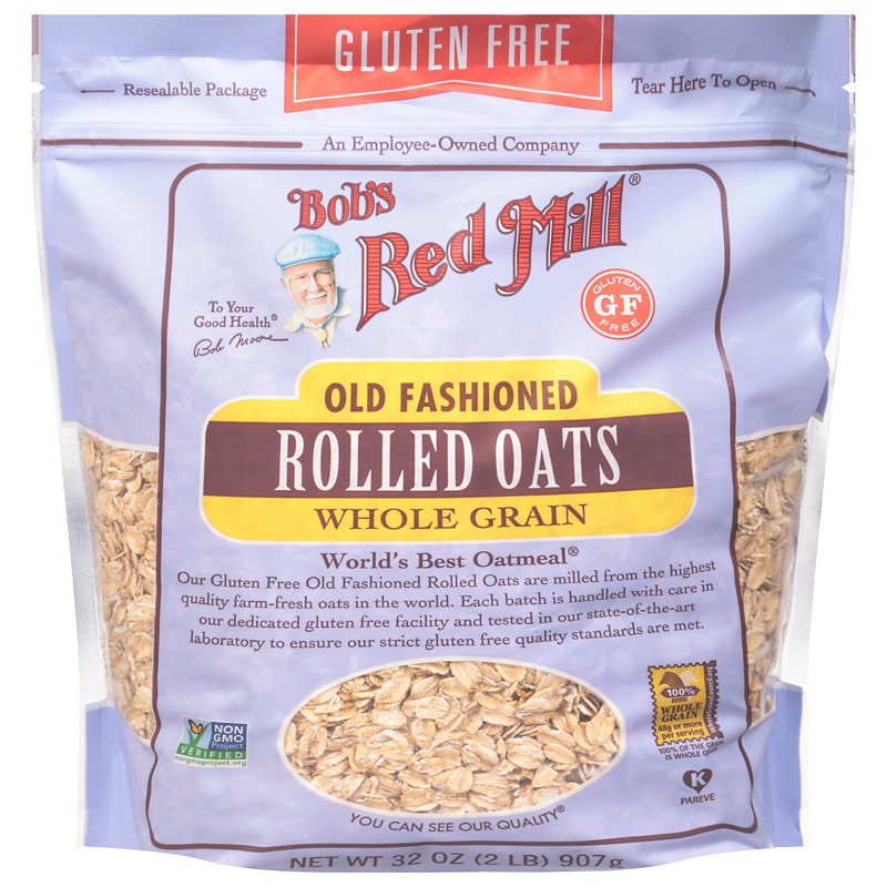 Bob's Red Mill Gluten Free Old Fashioned Rolled Oats - Shop Cereal ...