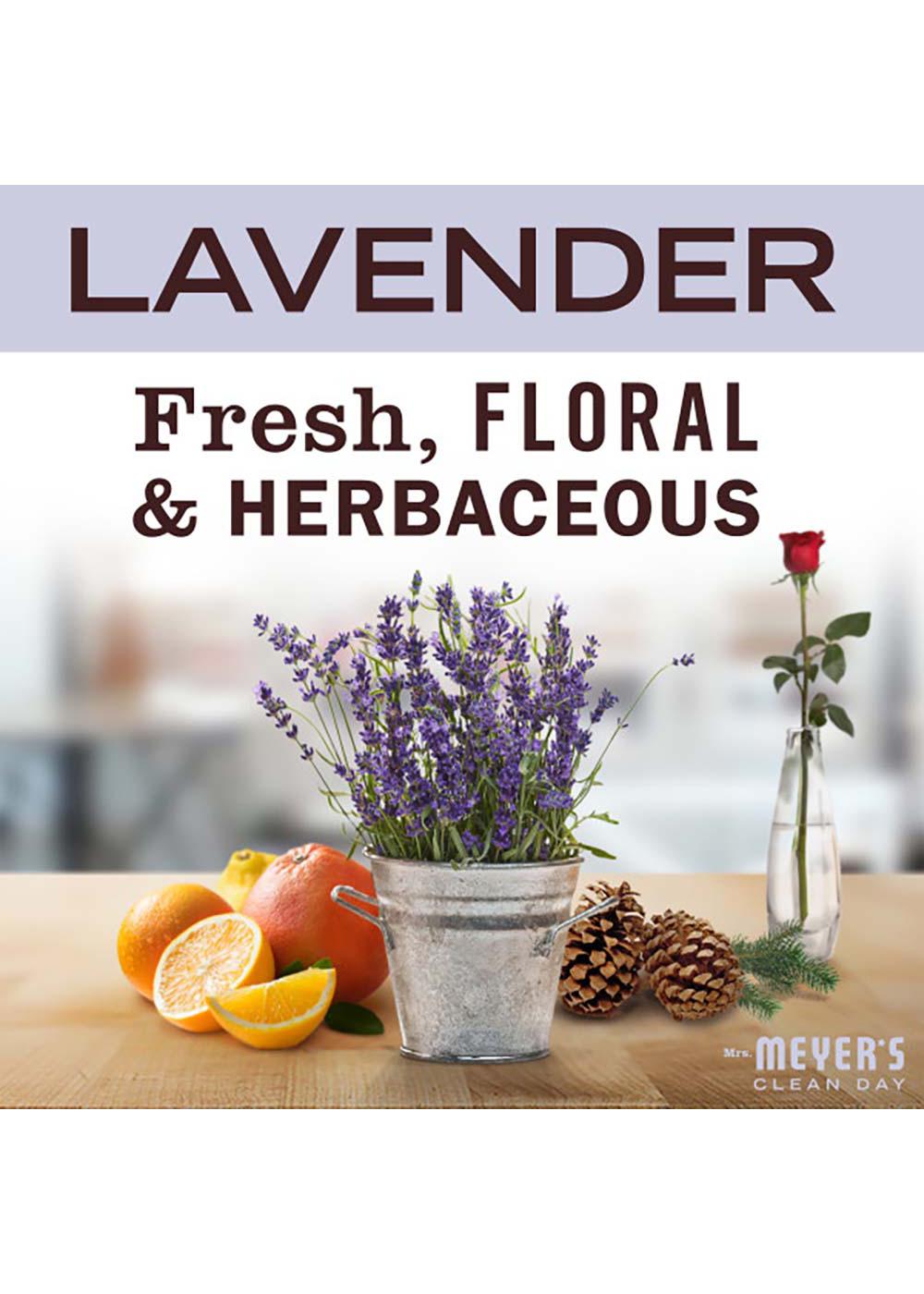 Mrs. Meyer's Clean Day Lavender Soy Candle; image 5 of 6