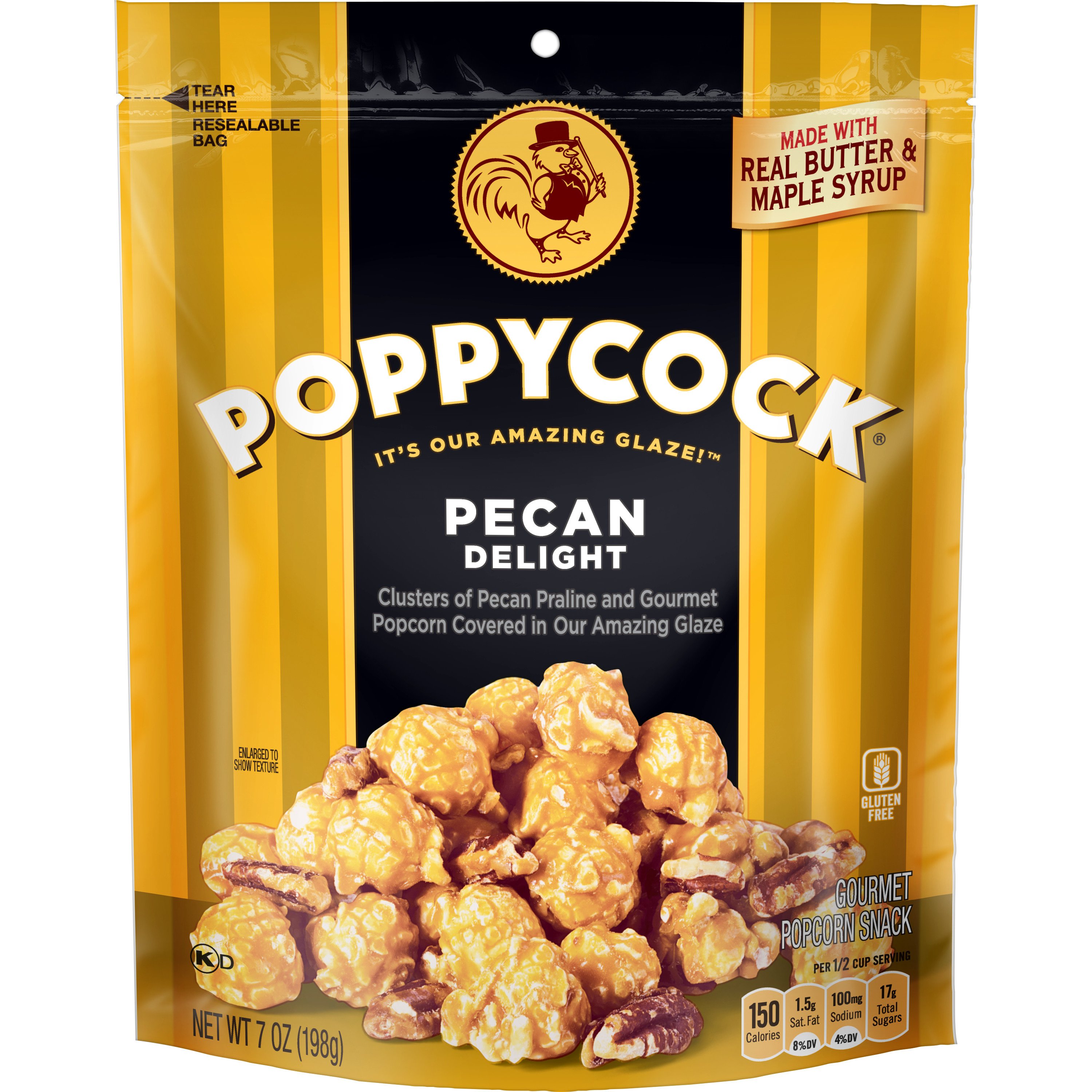 Poppycock Pecan Delight Popcorn Snack Shop Popcorn at HEB