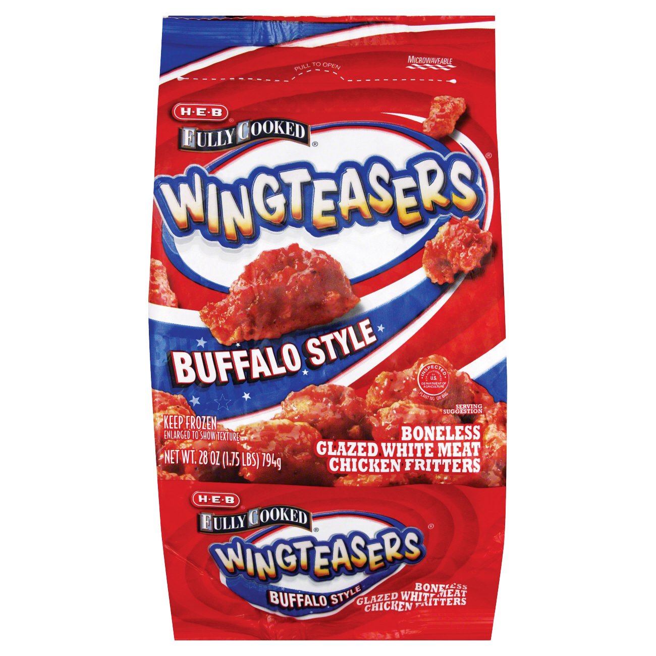 HEB Fully Cooked Buffalo Style Wingteasers Shop Chicken at HEB