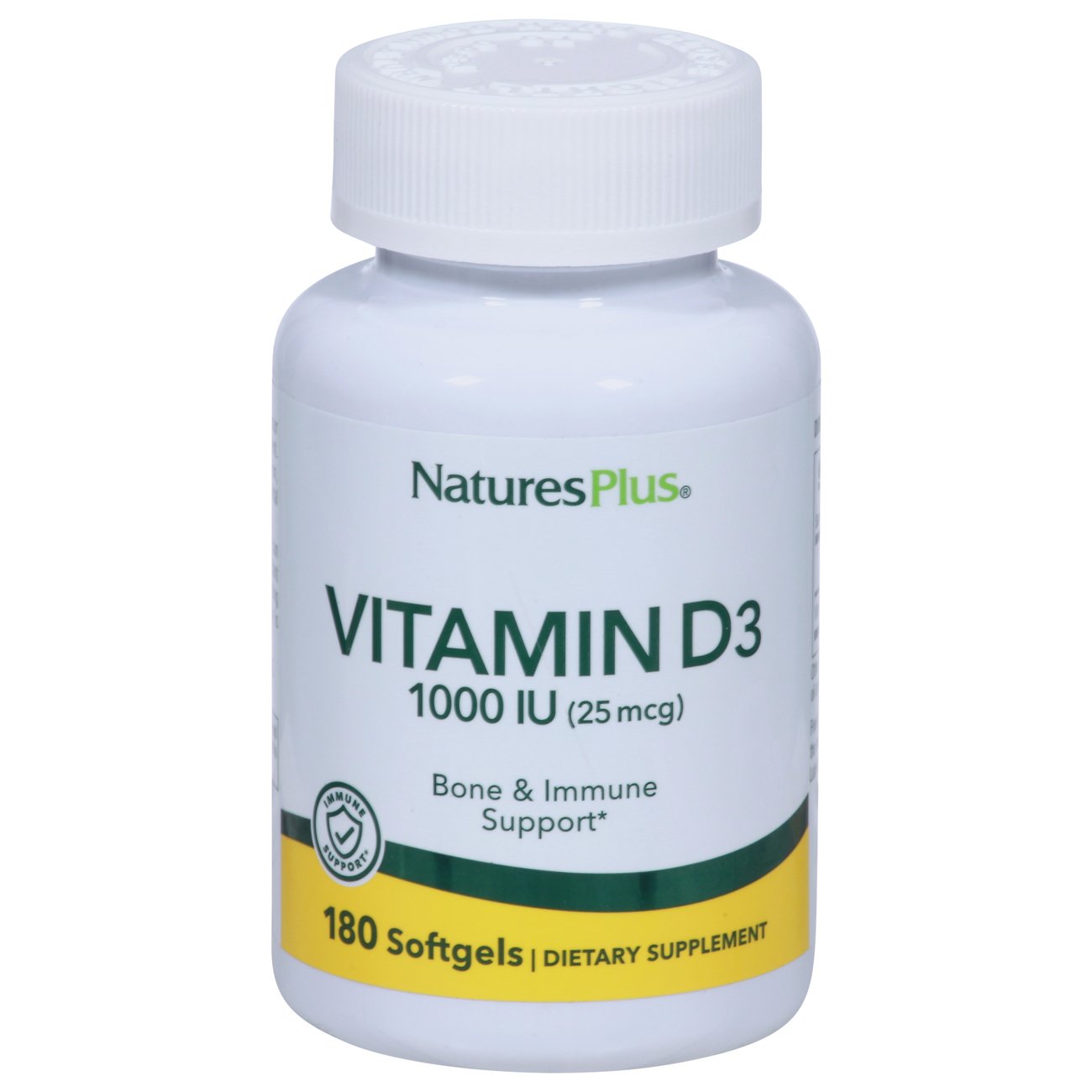 Nature's Plus Vitamin D 1000 IU Softgels - Shop Vitamins A ...