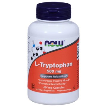 NOW L-Tryptophan 500 mg Capsules