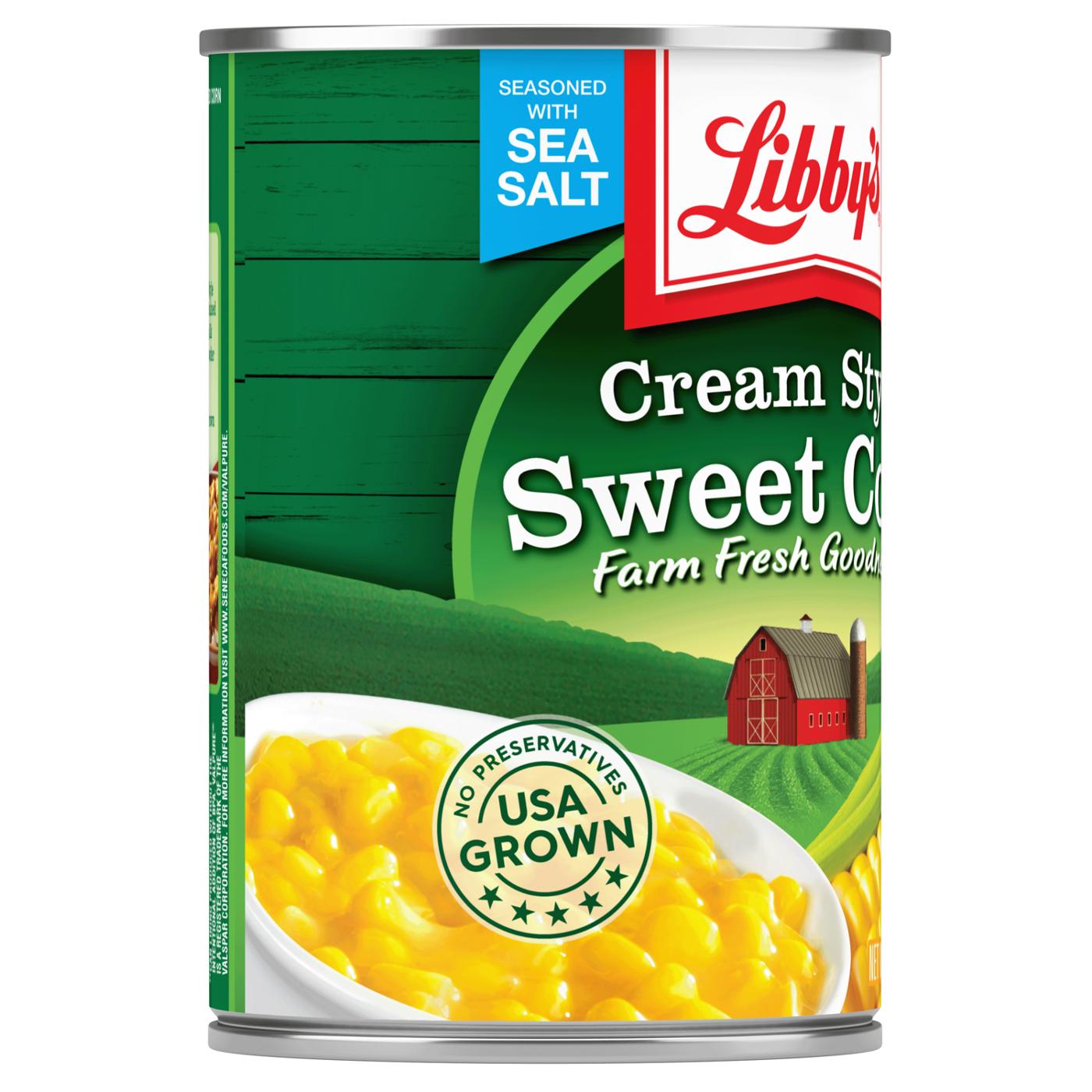 Libby's Cream Style Sweet Corn; image 2 of 5