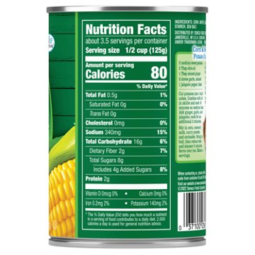 Libby's Cream Style Sweet Corn, 14.75 oz