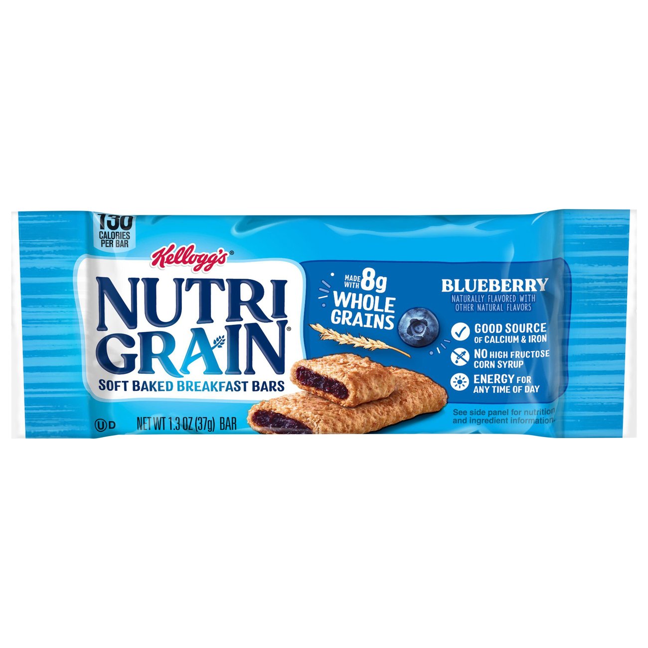 Kellogg's NutriGrain Blueberry Cereal Bar Shop Granola & Snack Bars