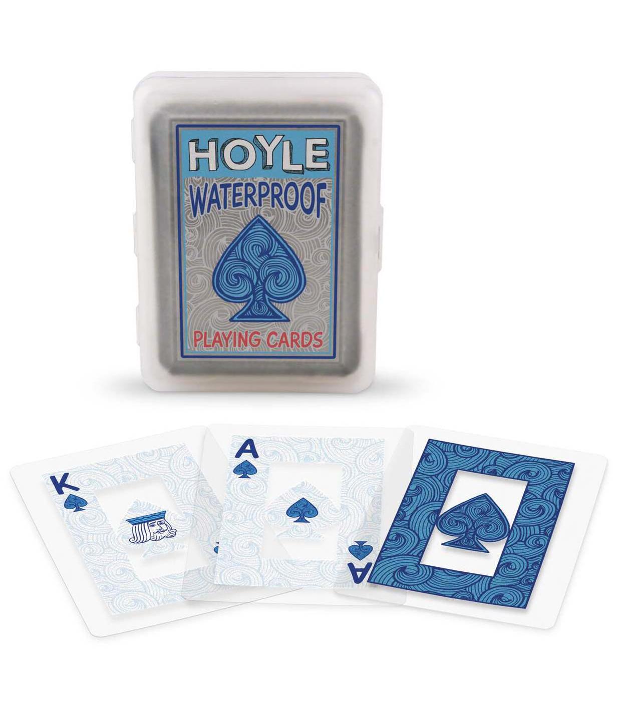 Hoyle Waterproof Clear Playing Cards; image 2 of 2
