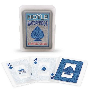 Hoyle Waterproof Clear Playing Cards