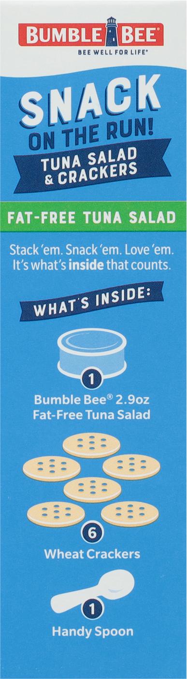 Bumble Bee Snack on the Run Fat Free Tuna Salad Kit with Wheat Crackers; image 2 of 6