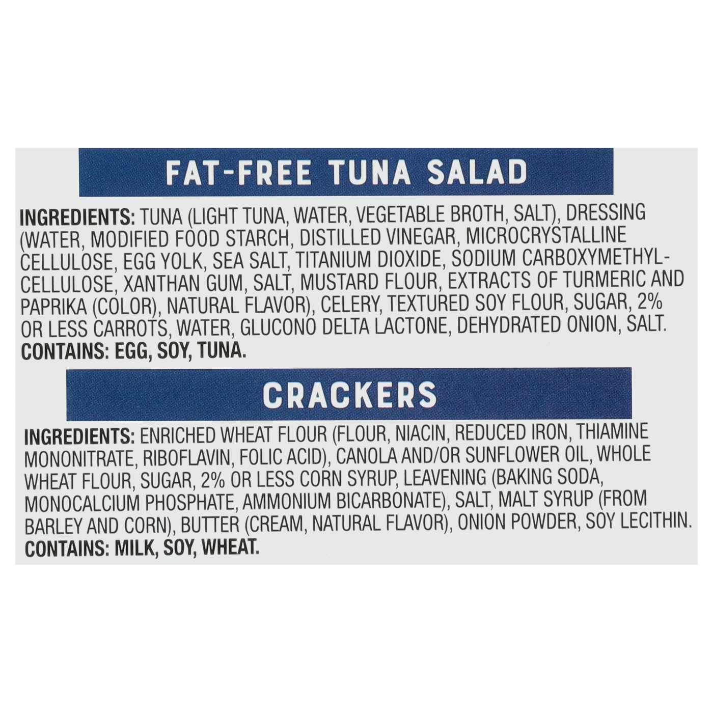 Bumble Bee Snack on the Run Fat Free Tuna Salad Kit with Wheat Crackers; image 3 of 6