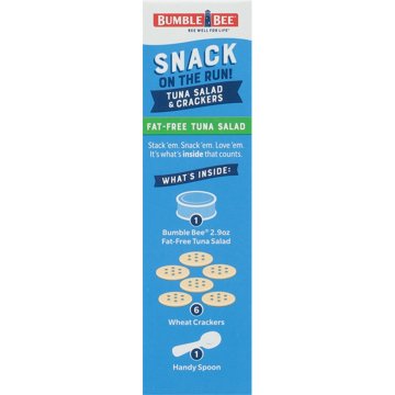 Bumble Bee Snack on the Run Fat Free Tuna Salad Kit with Wheat Crackers